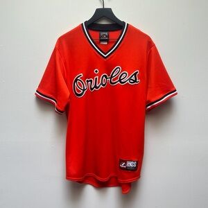 Majestic Baltimore Orioles Cooperstown Away Baseball Jersey